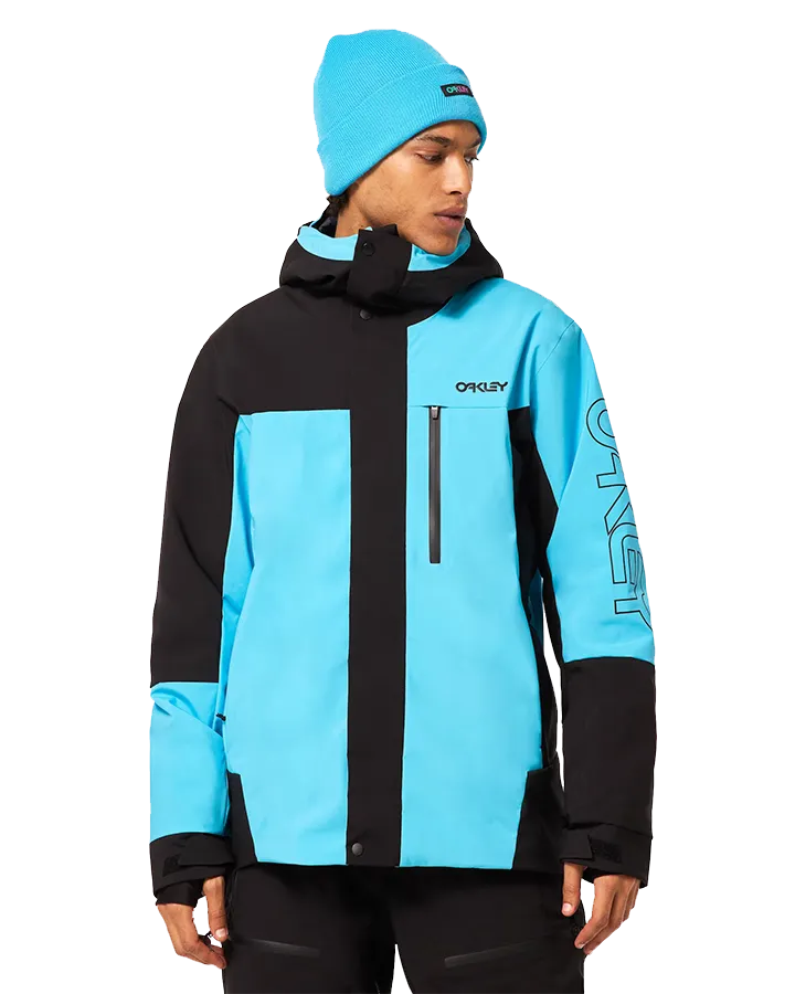 Oakley Tnp Tbt Insulated Jacket - Black/Bright Blue