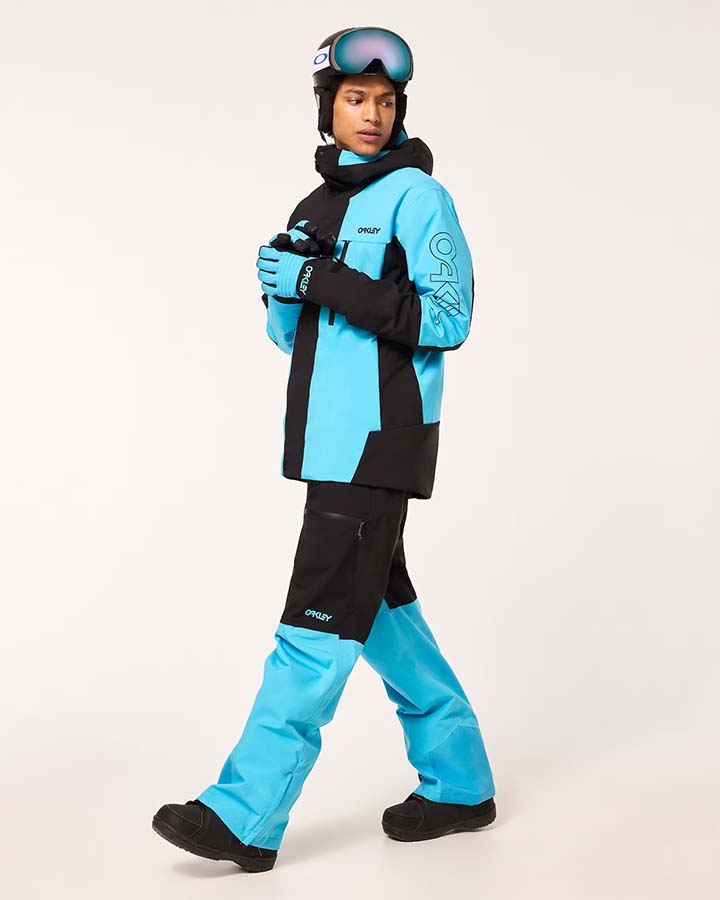 Oakley Tnp Tbt Insulated Jacket - Black/Bright Blue