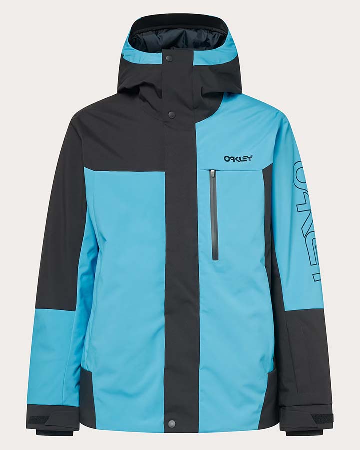 Oakley Tnp Tbt Insulated Jacket - Black/Bright Blue