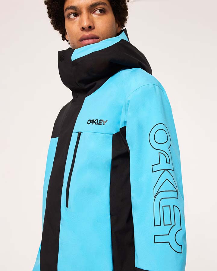 Oakley Tnp Tbt Insulated Jacket - Black/Bright Blue