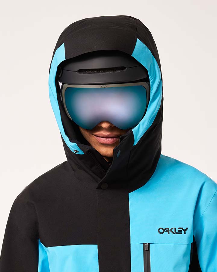 Oakley Tnp Tbt Insulated Jacket - Black/Bright Blue