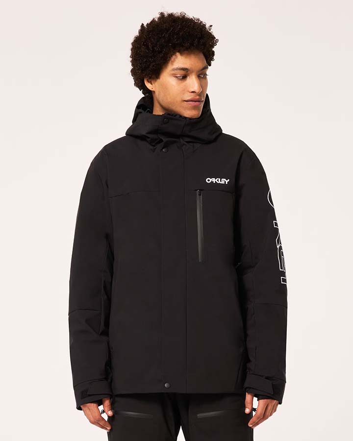 Oakley Tnp Tbt Insulated Jacket - Black/White Logo