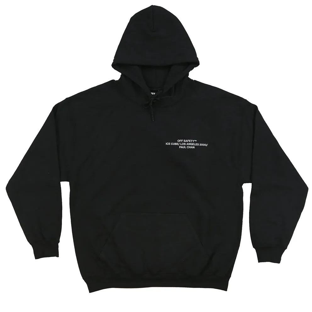 OFF SAFETY ICE BREAKER HOODIE // BLACK