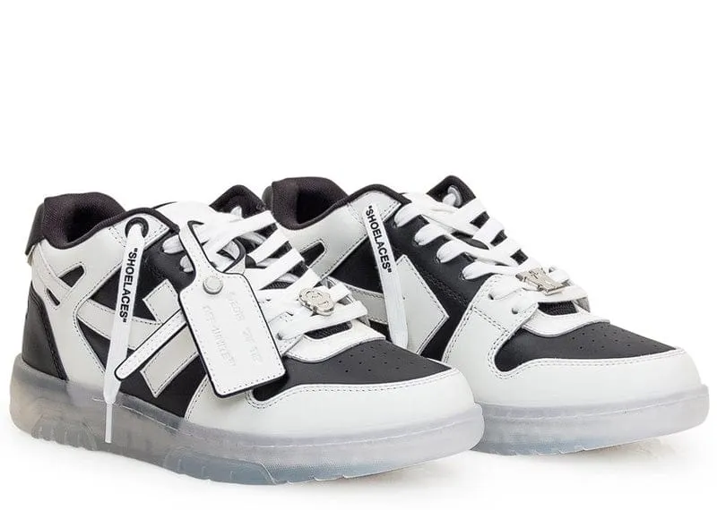 Off White Logic Out Of Office Sneakers Black/White