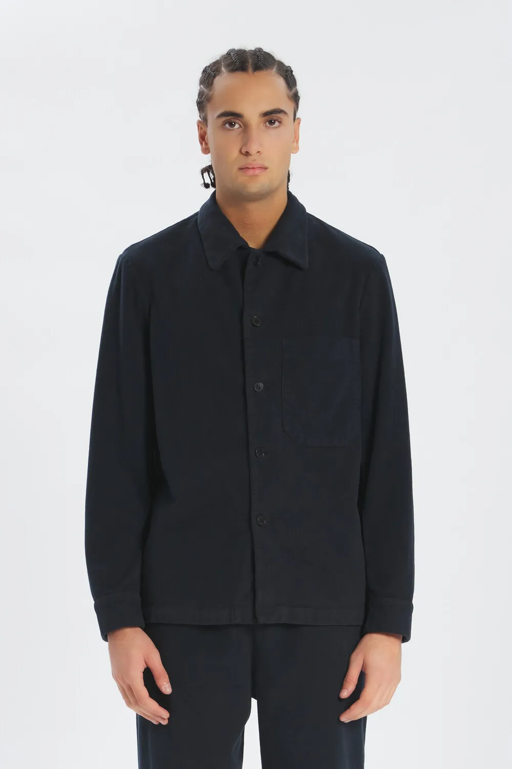 Overshirt Cedrone Garzada Navy