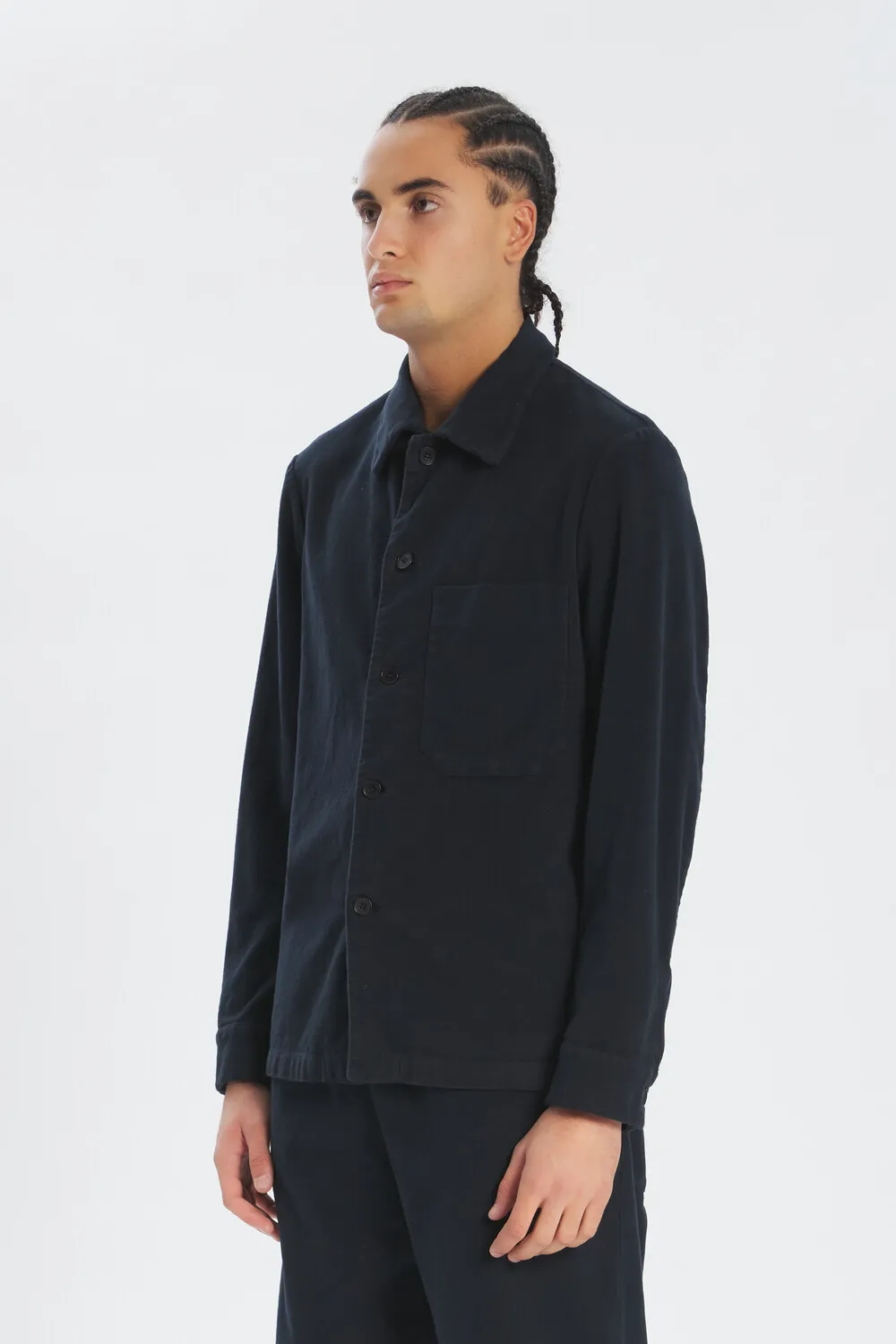 Overshirt Cedrone Garzada Navy