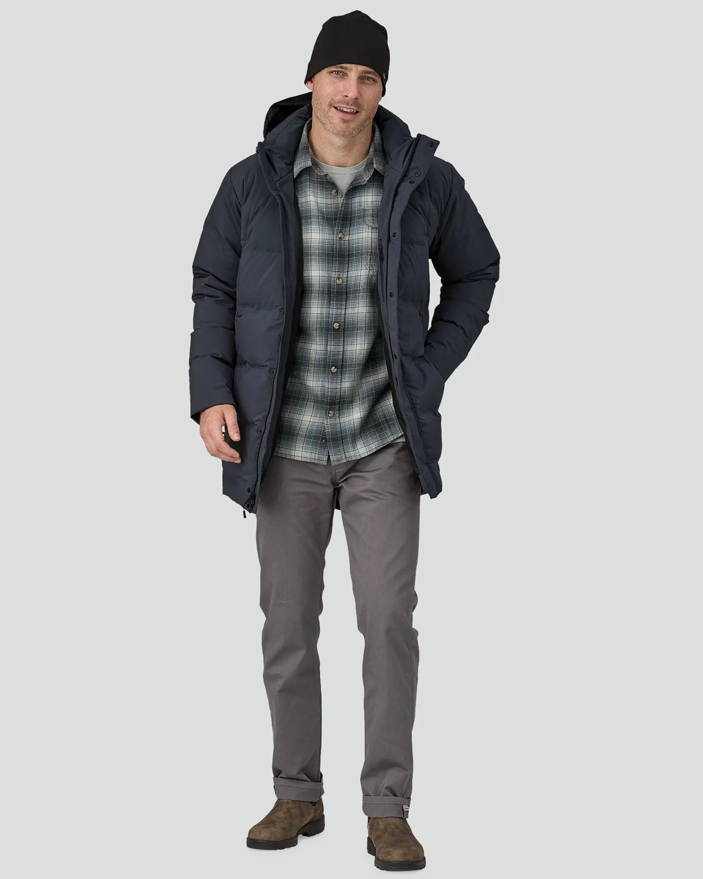 Patagonia Mens Jackson Glacier Parka - Smolder Blue | SurfStitch