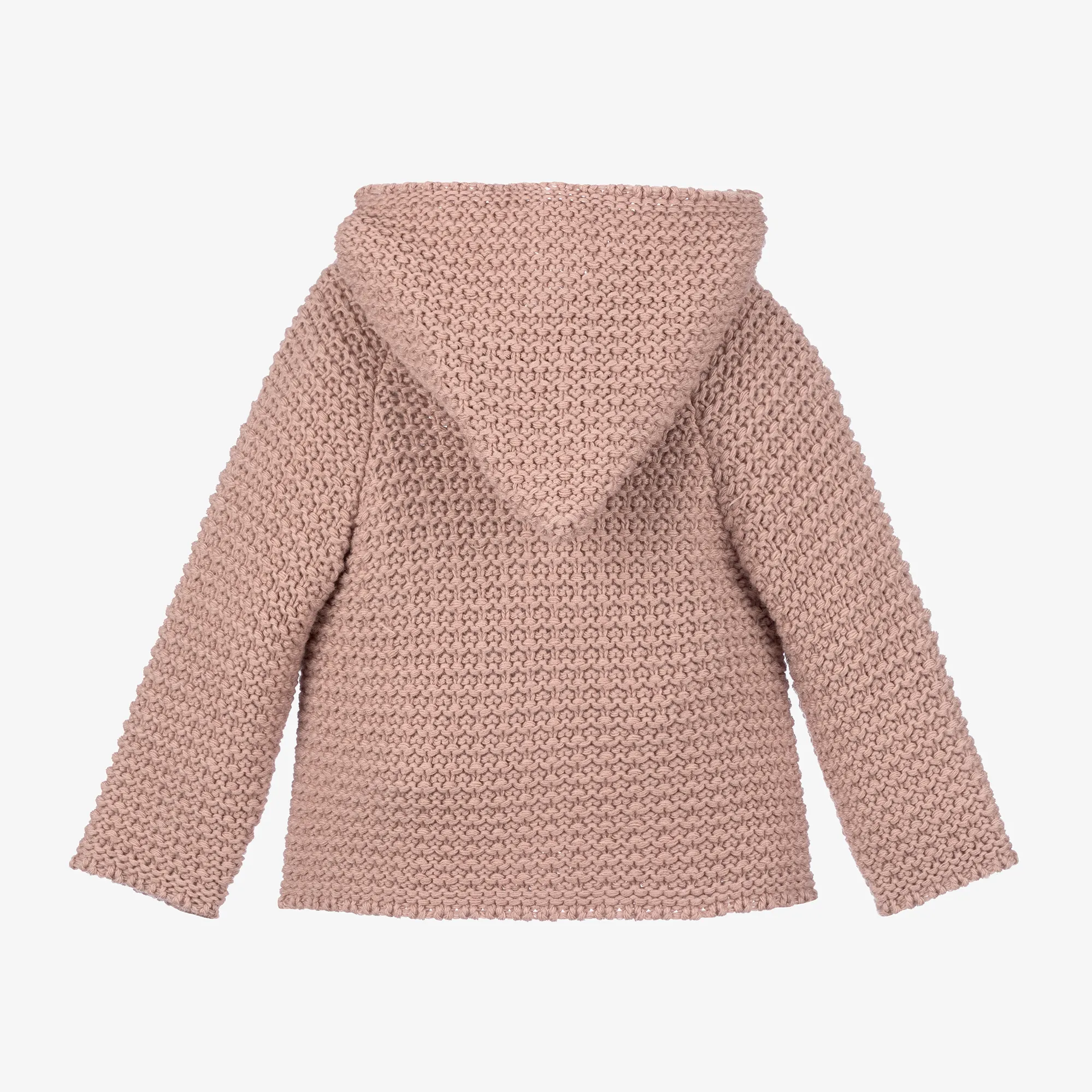 Pink Knitted Wool Jacket