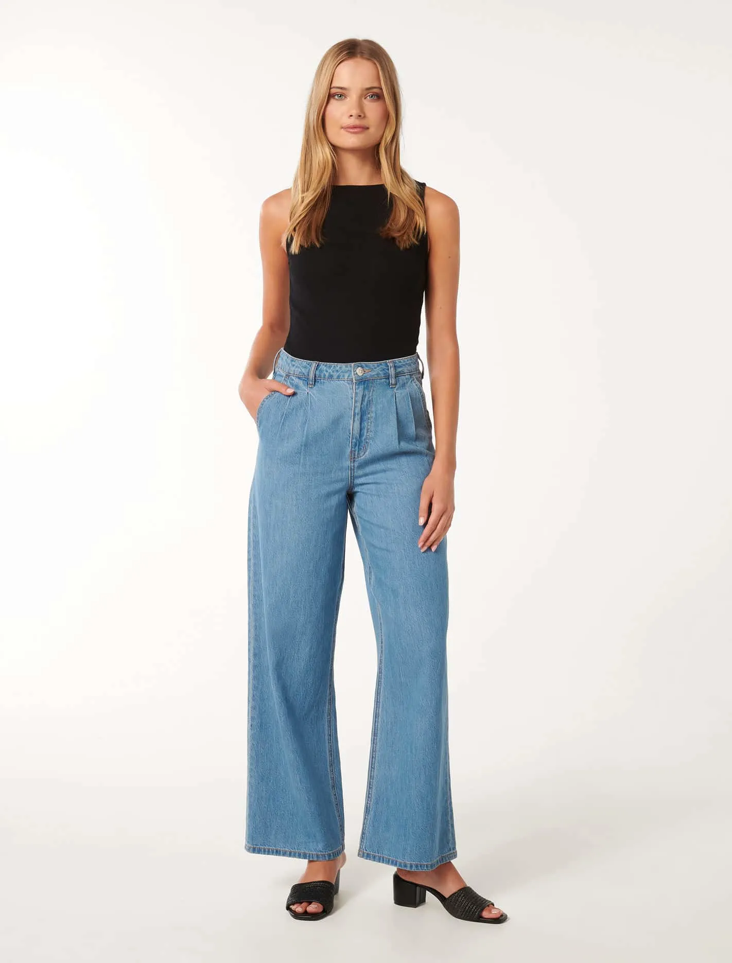 Pippa Wide Leg Jeans