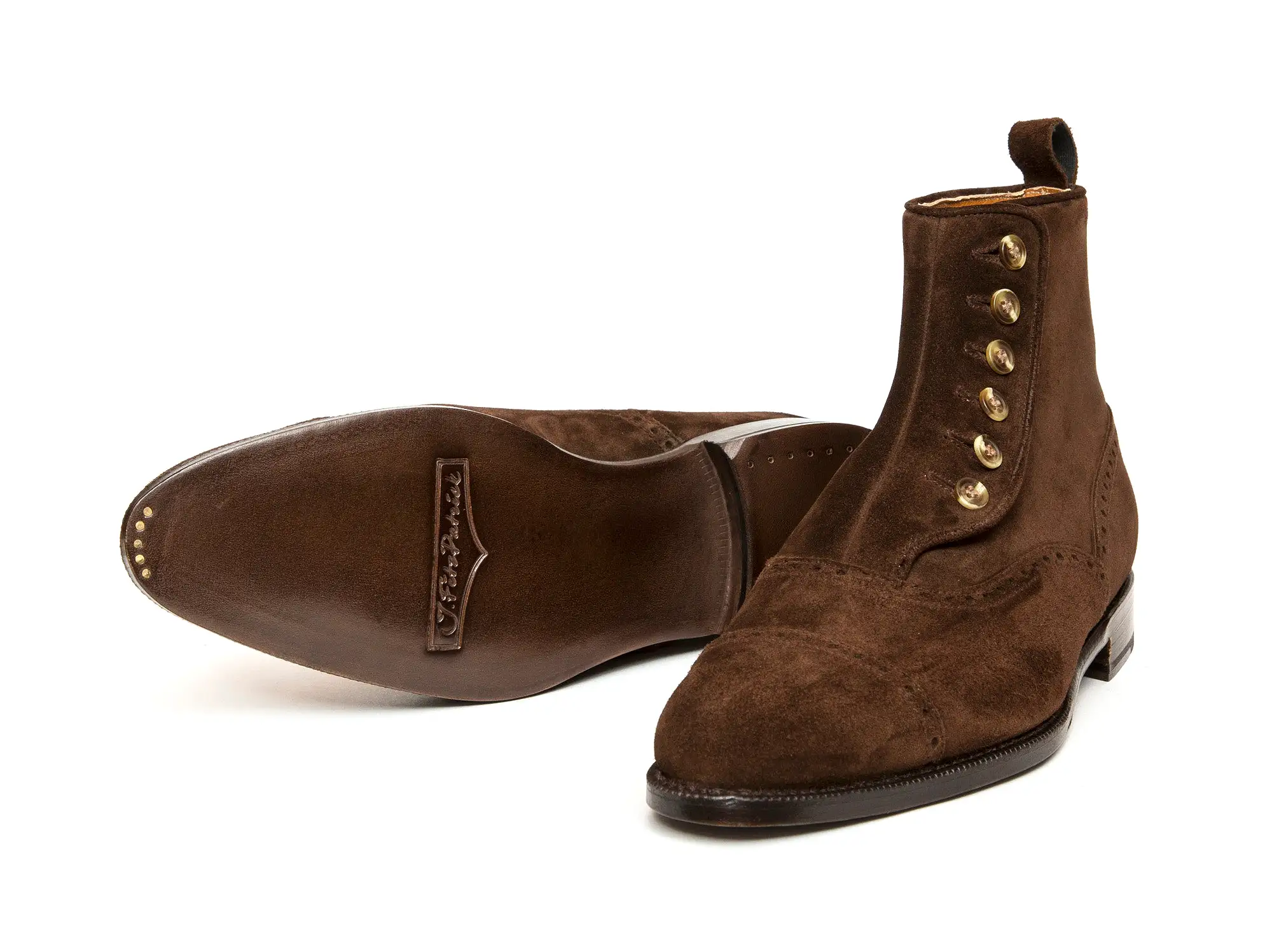 Puyallup - MTO - Dark Brown Suede - NGT Last - Single Leather Sole