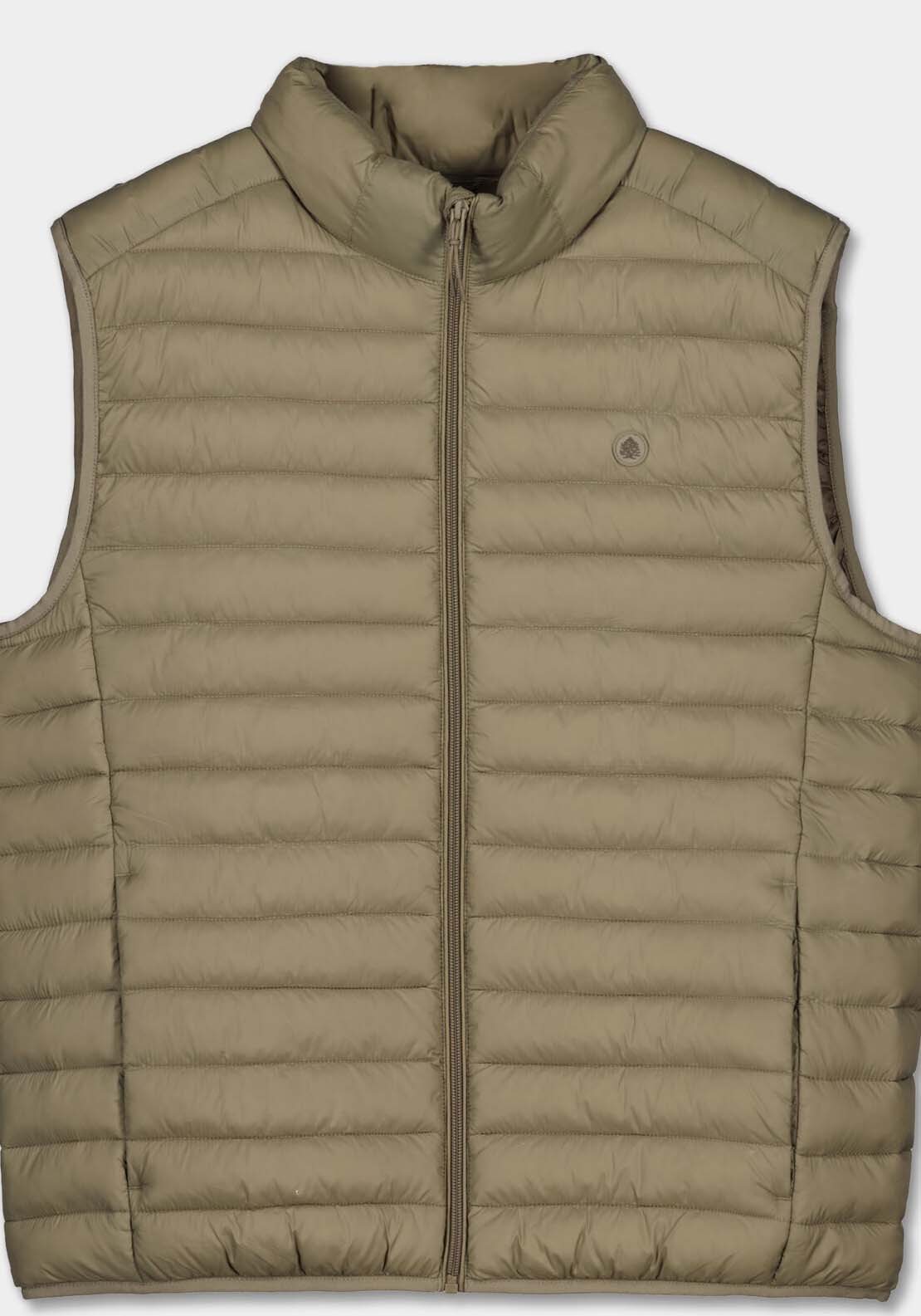 Quilted gilet - Sand