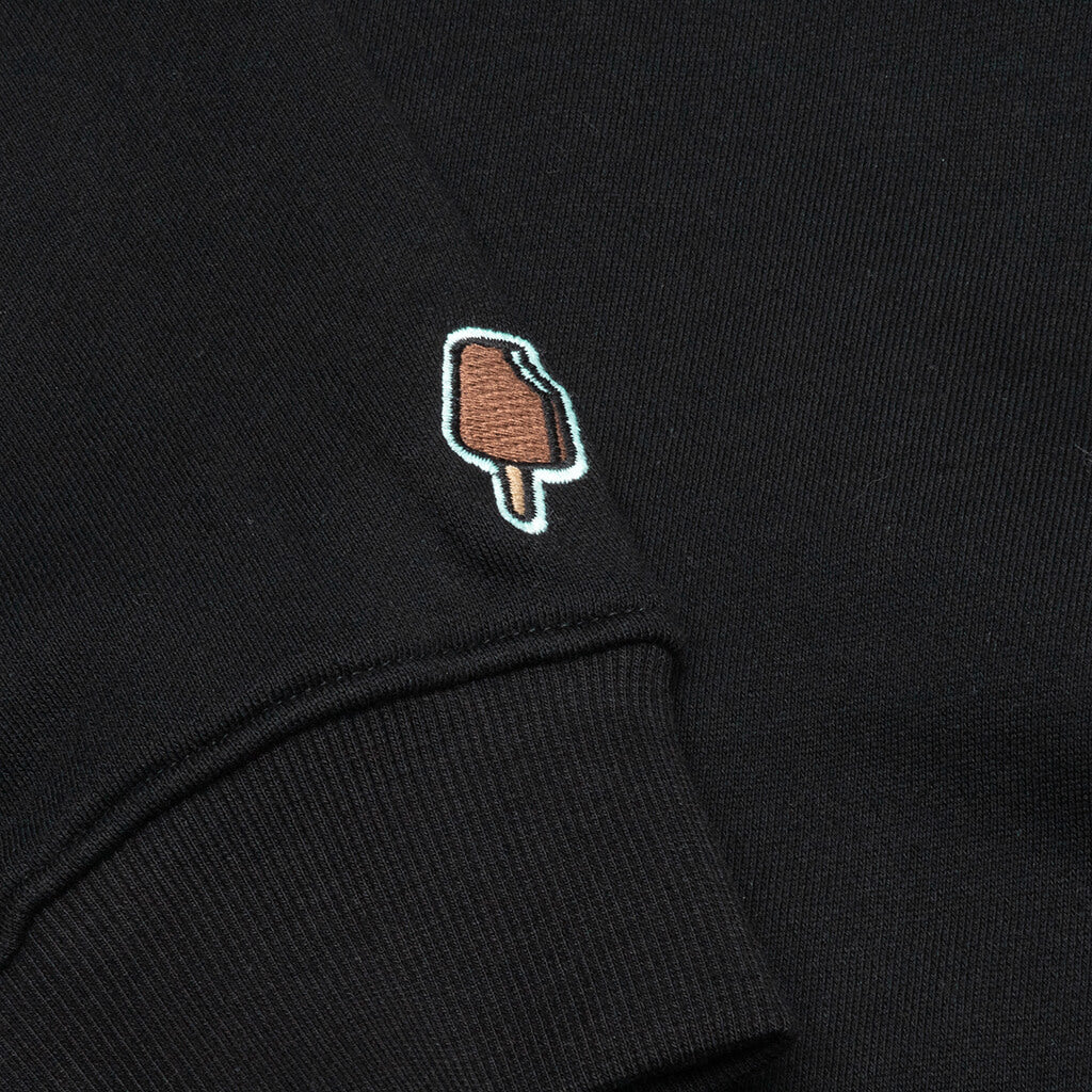 Raised Hoodie - Black