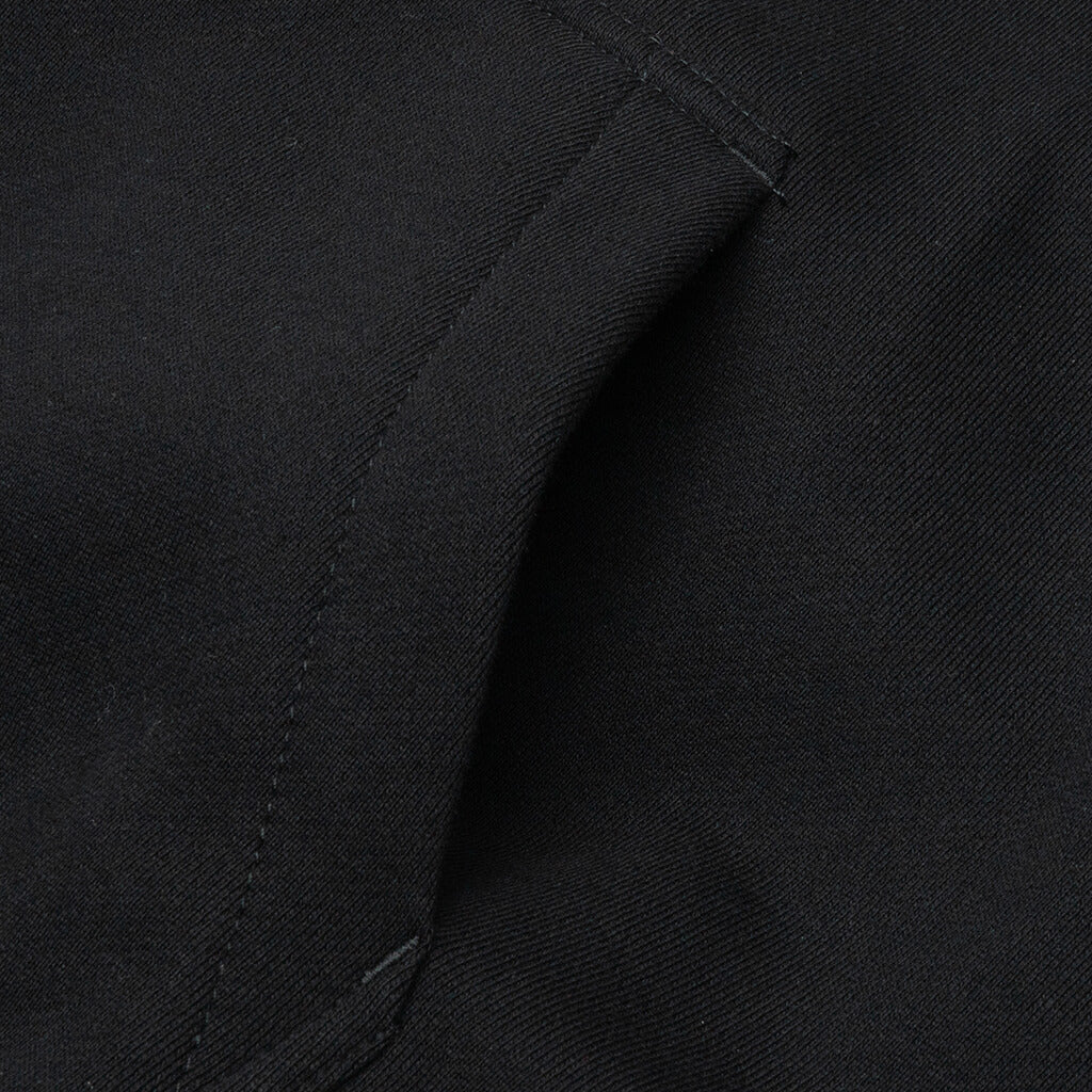 Raised Hoodie - Black