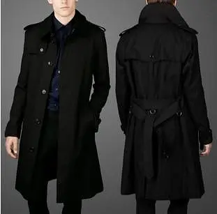 Runway Trench Coat For Men