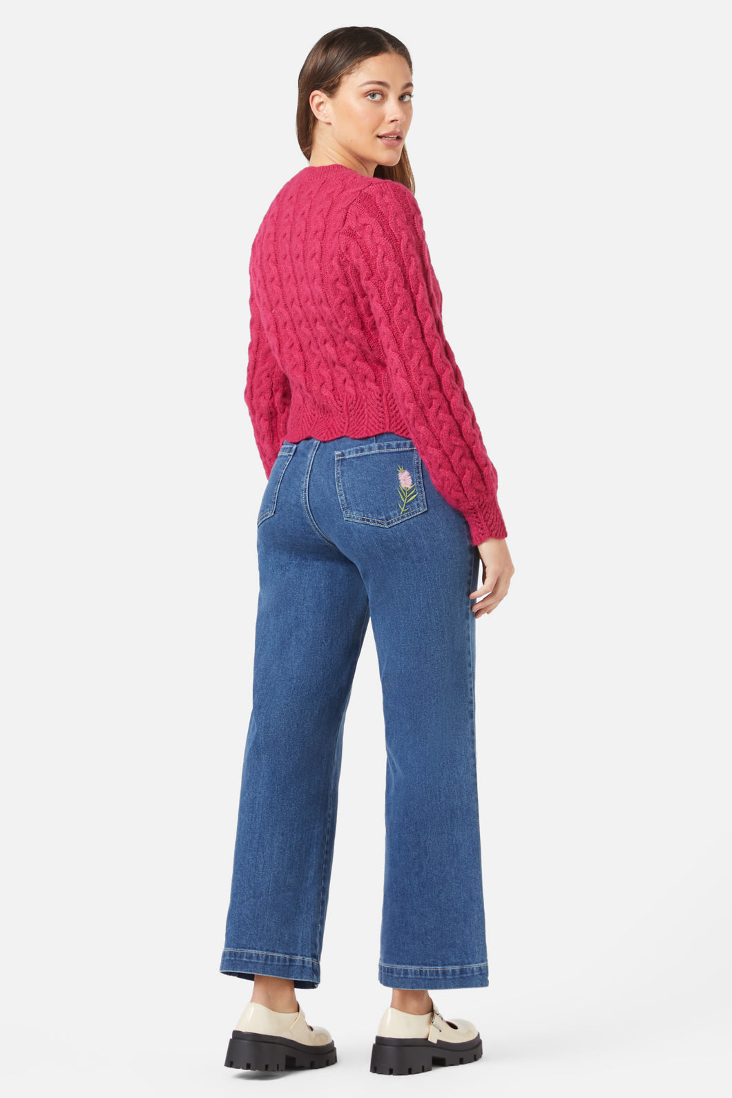 Sandy Sweater Raspberry