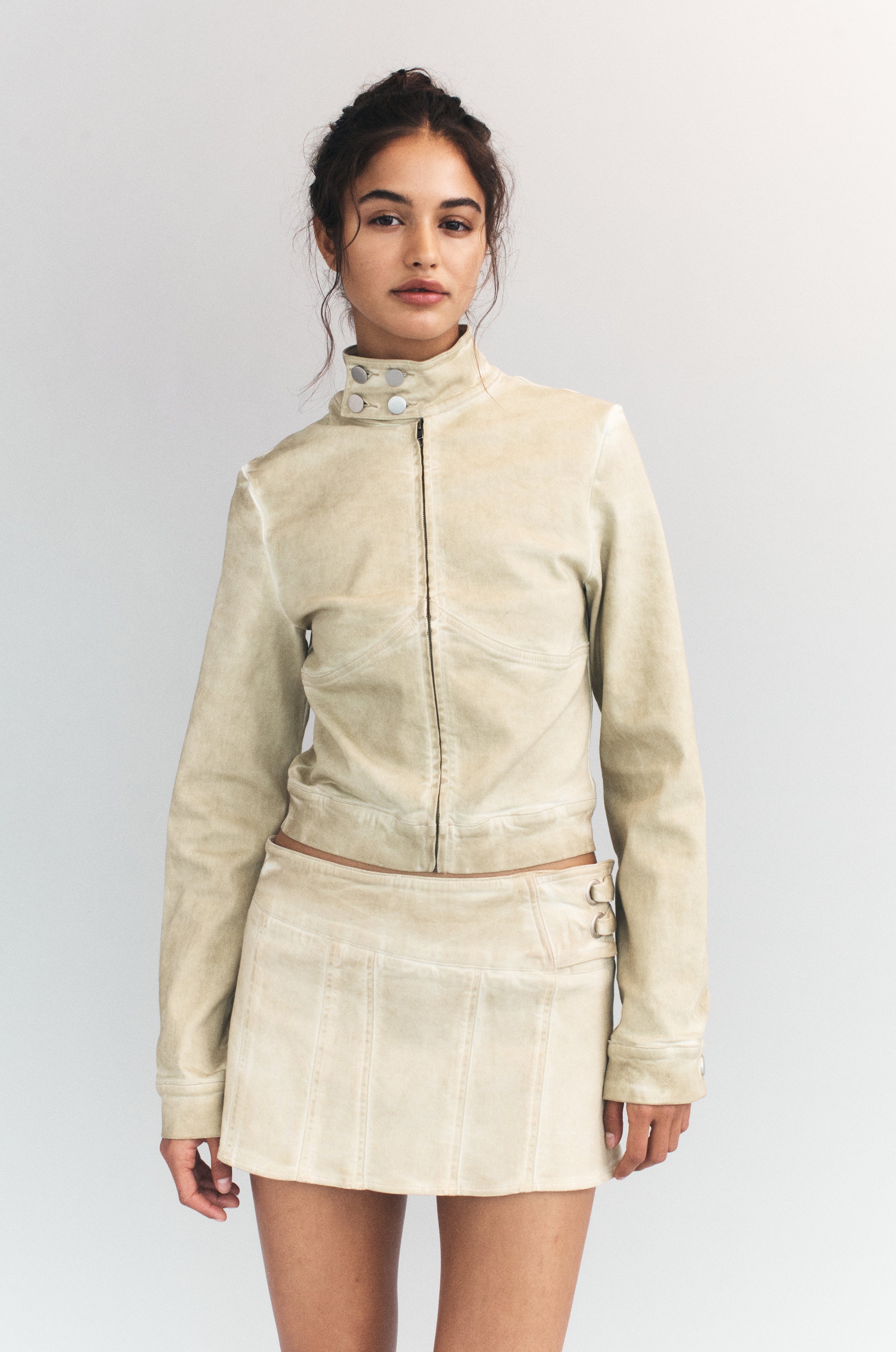 Sasha Jacket | Stone Wash