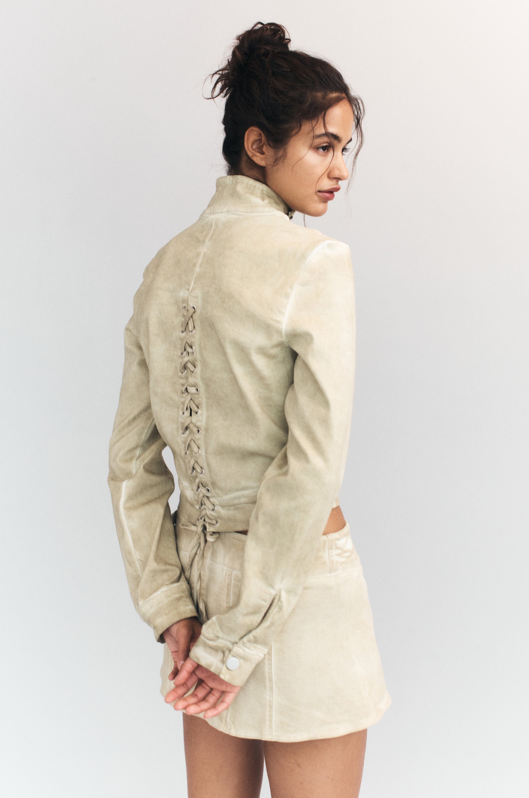 Sasha Jacket | Stone Wash