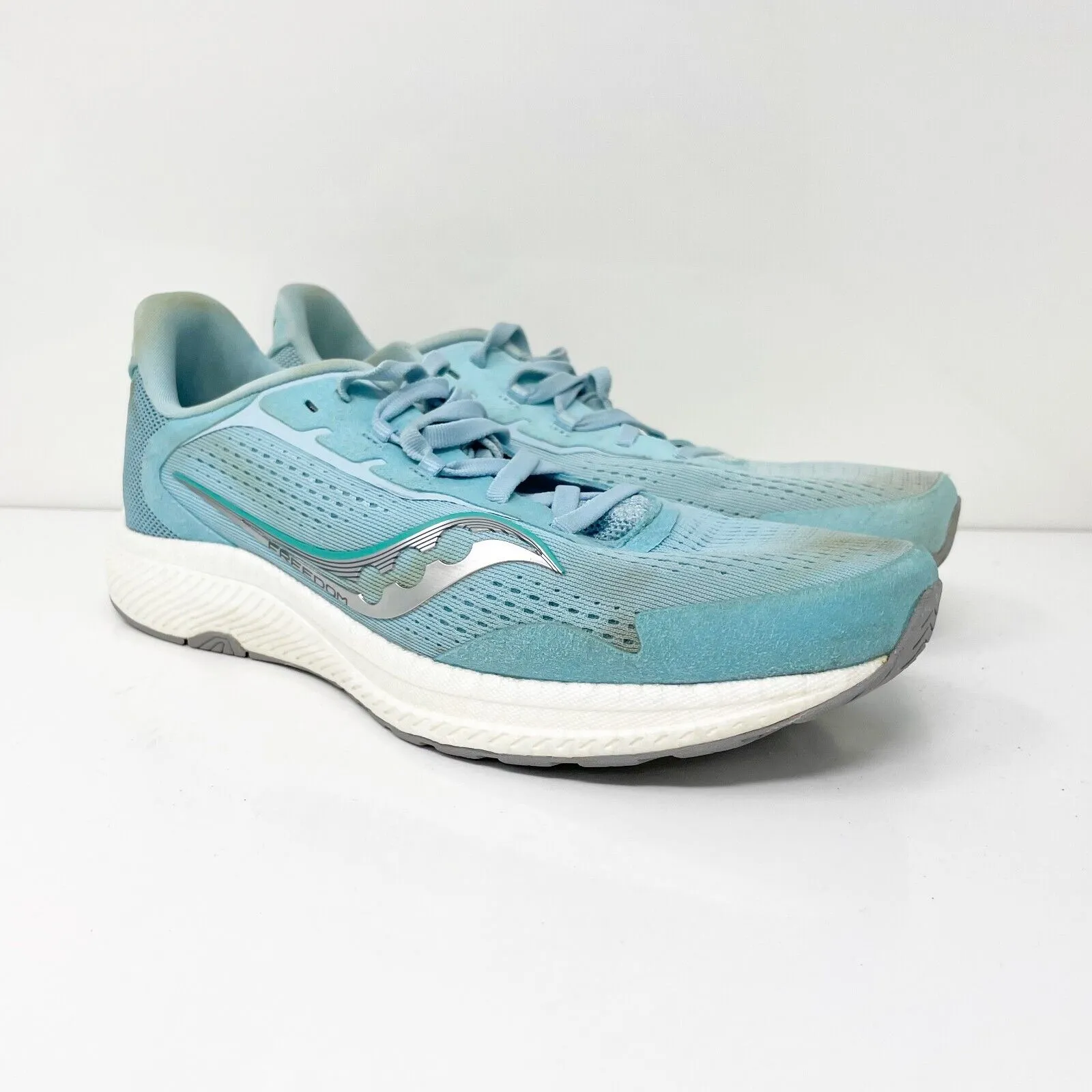 Saucony Womens Freedom 4 S10617-20 Blue Running Shoes Sneakers Size 8