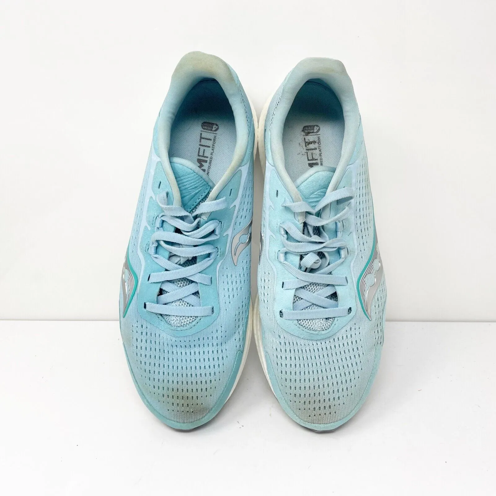 Saucony Womens Freedom 4 S10617-20 Blue Running Shoes Sneakers Size 8