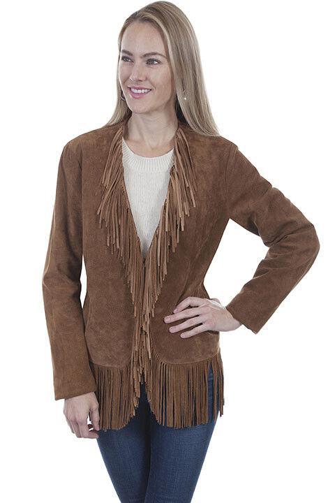 Scully Western Fringe Leather Jacket