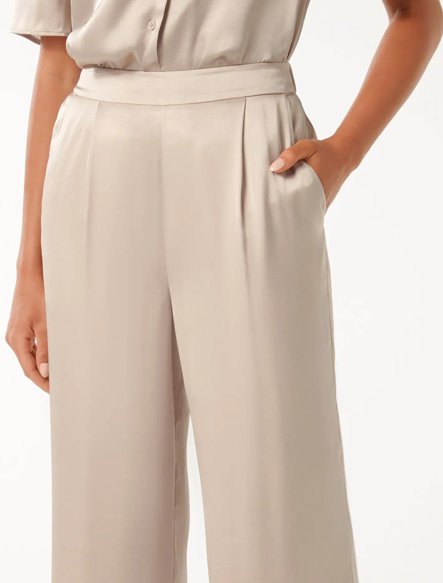 Simone Satin Pants