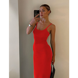 Sleeveless Bandage Dress