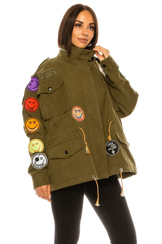 Smile Patch Jackets