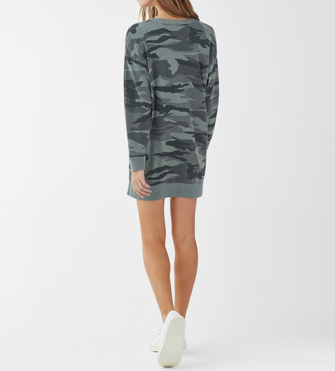 Splendid Camo Courtside Dress