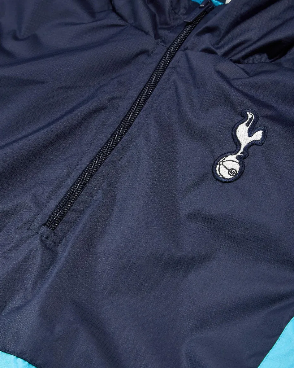 Spurs Kids Showerproof Quarter Zip Jacket