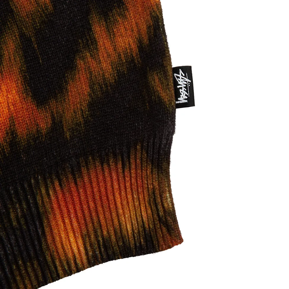 STSSY PRINTED FUR SWEATER // TIGER