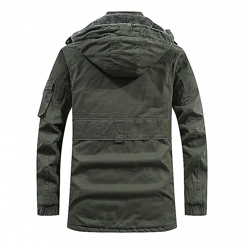 Tactical Parka Zipper Jacket