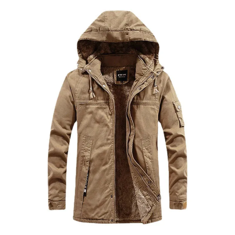 Tactical Parka Zipper Jacket