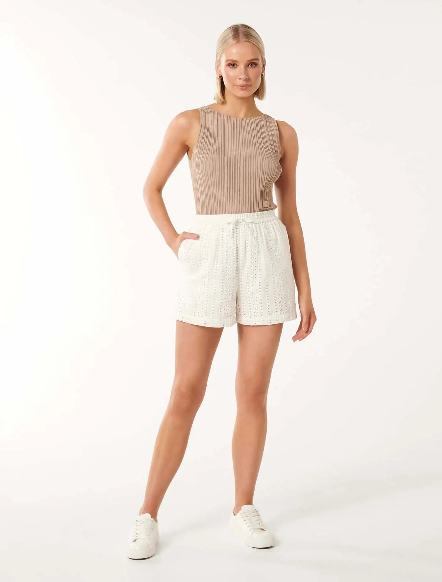 Tamara Textured Shorts