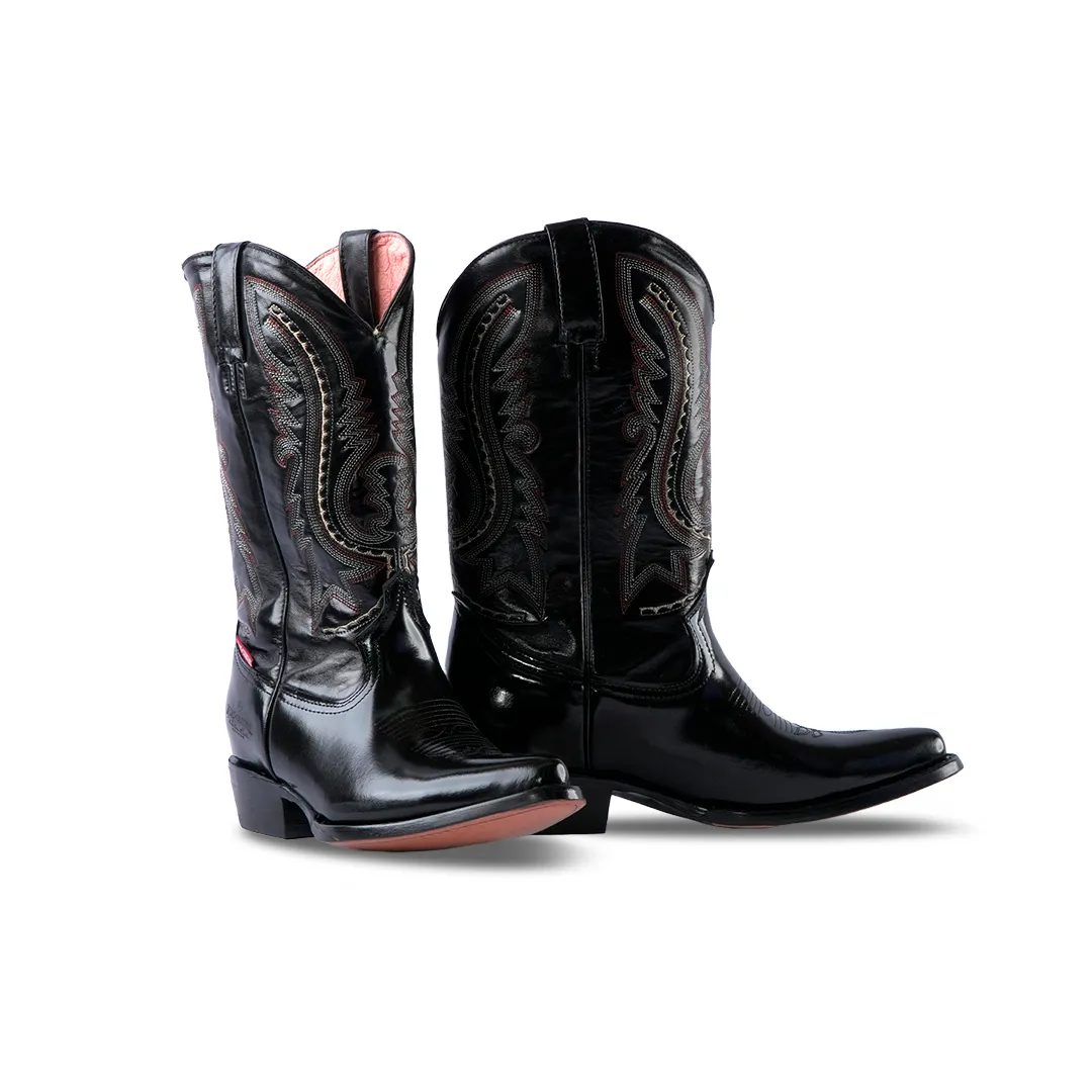 Texas Country Western Boot Imt Camaleon Black T51