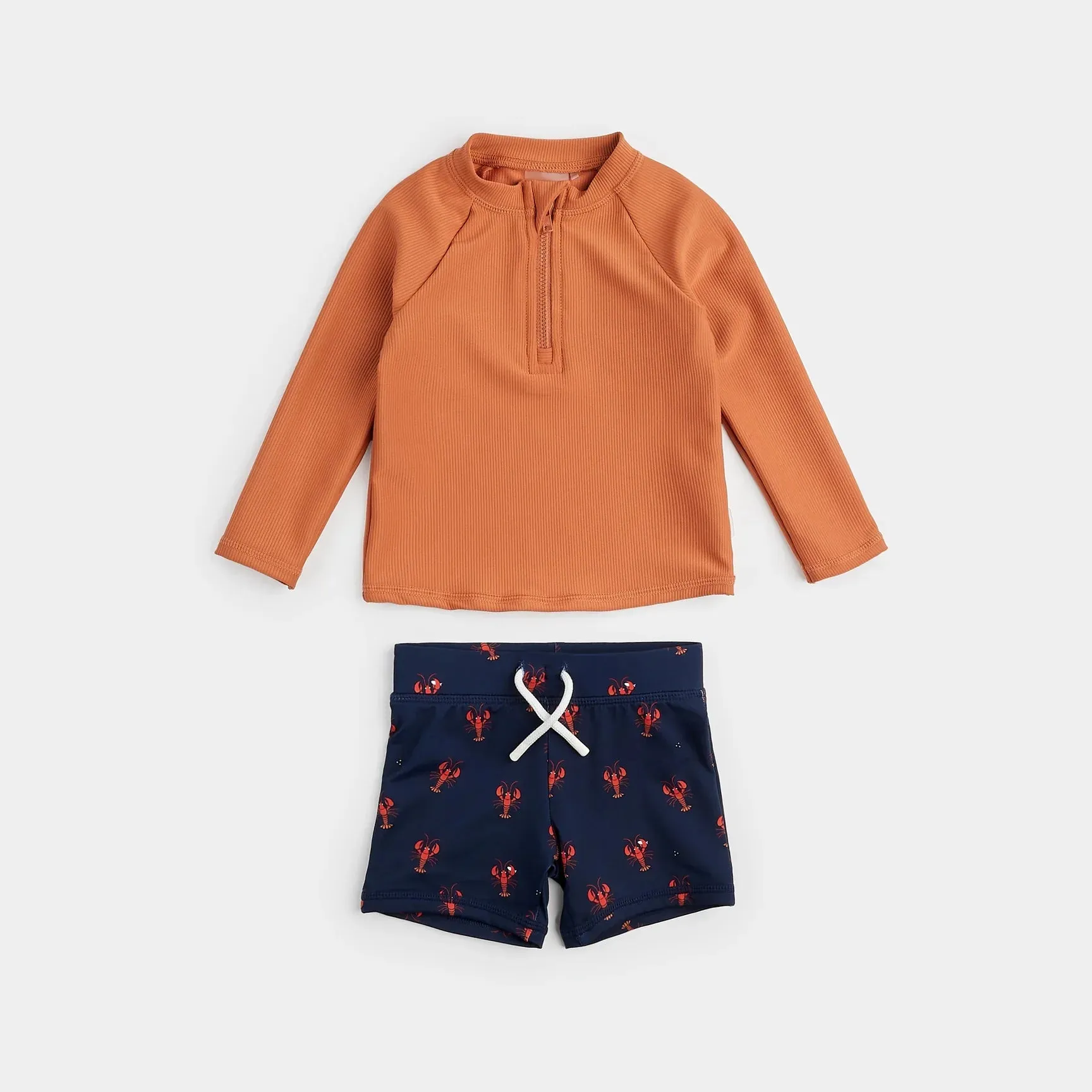 The Lobster Rashguard Swim SET - BABY