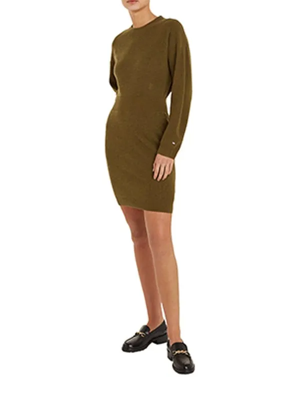 Tommy Hilfiger Brown Sweater Dress