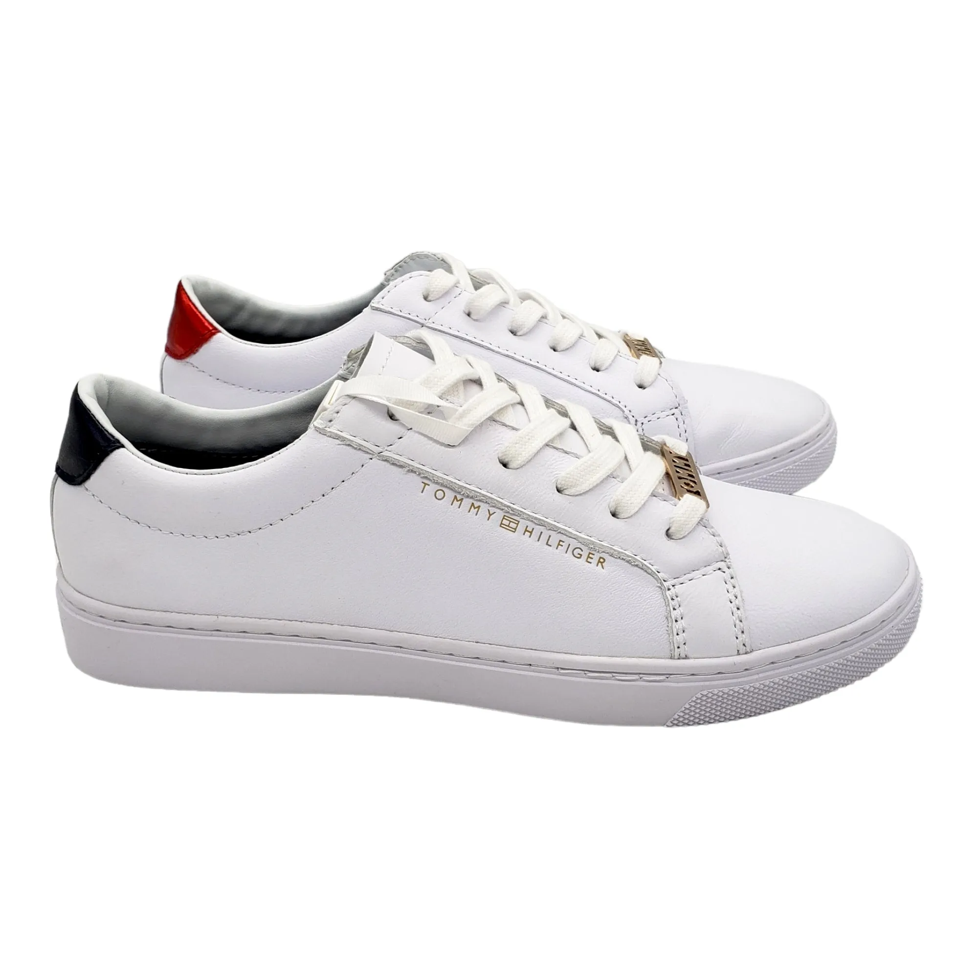 Tommy Hilfiger White Essential Sneakers