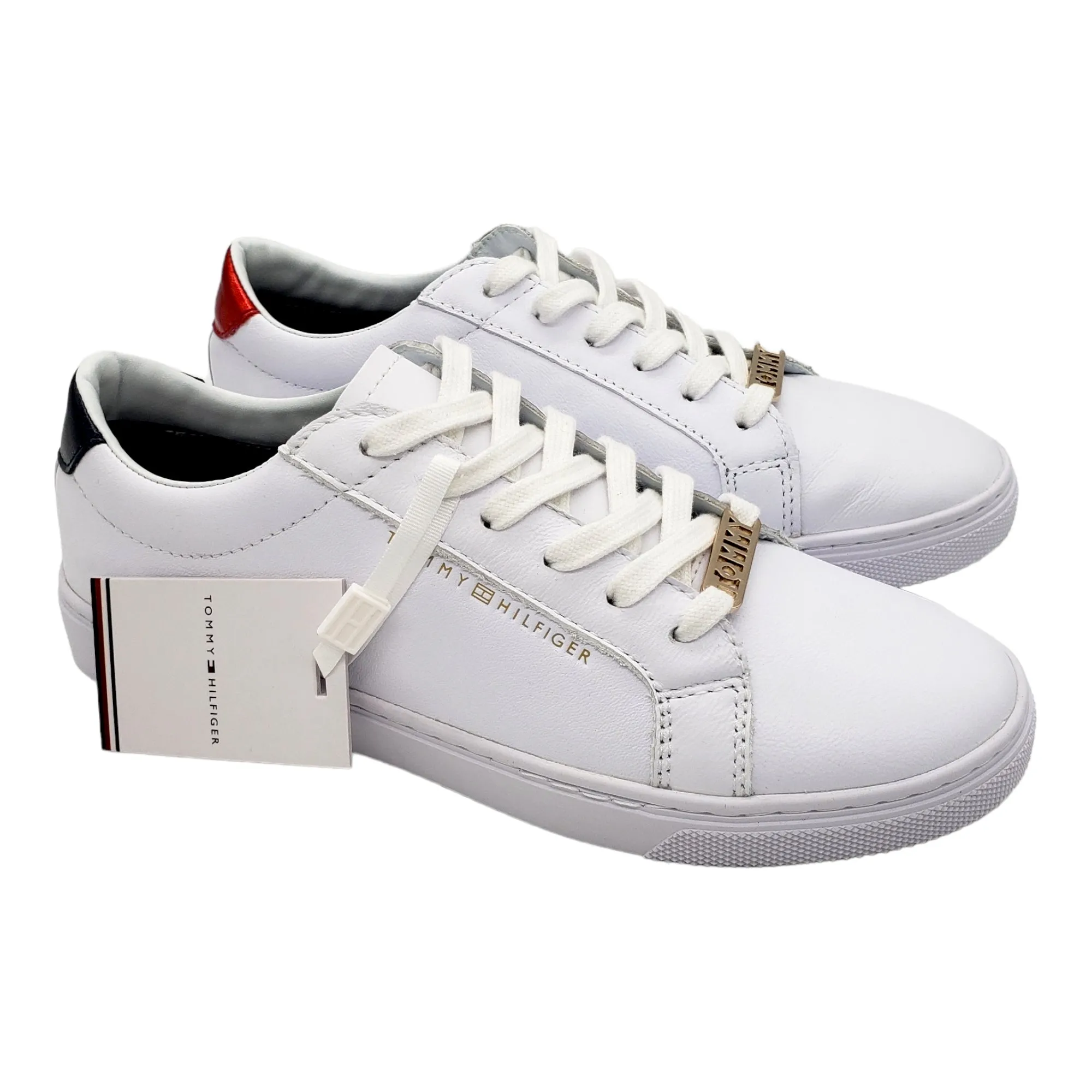 Tommy Hilfiger White Essential Sneakers