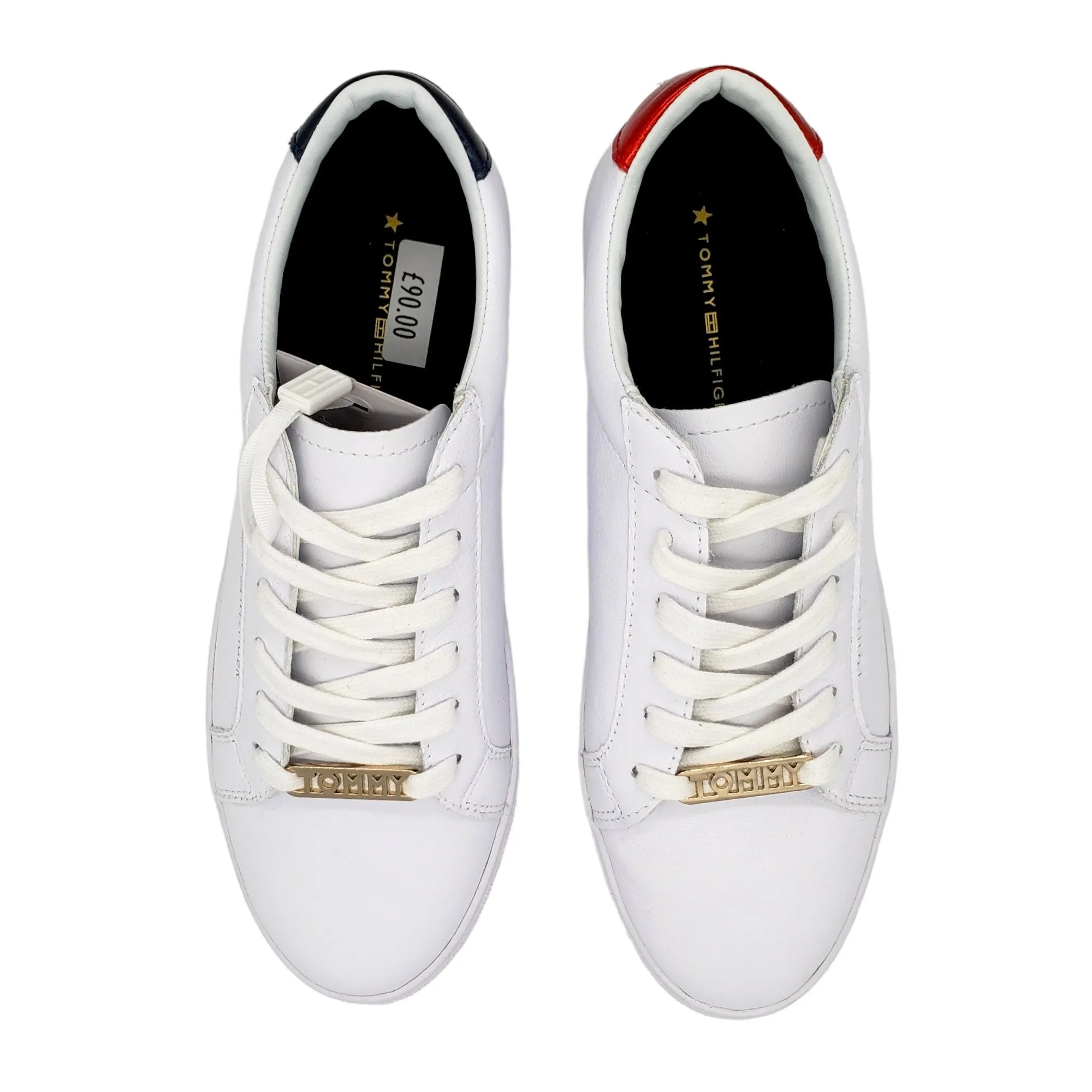 Tommy Hilfiger White Essential Sneakers