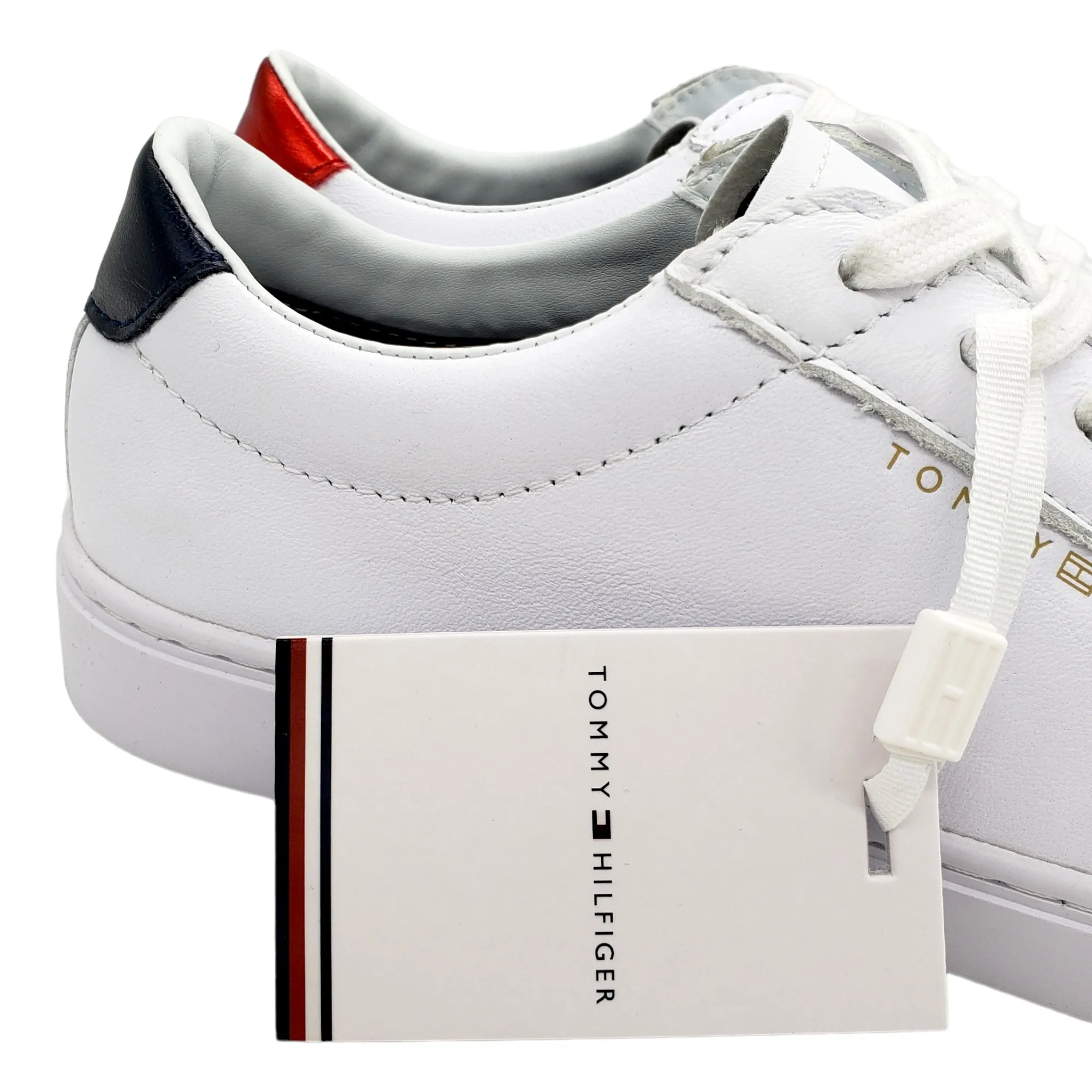 Tommy Hilfiger White Essential Sneakers