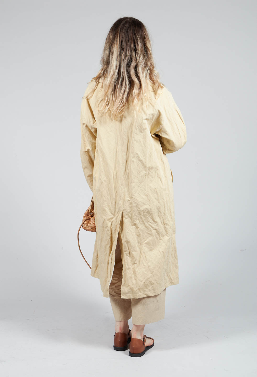 Trench Coat in Honey