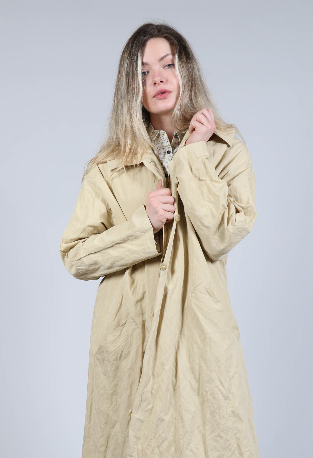 Trench Coat in Honey