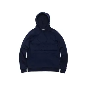 UNDEFEATED OUT RUNNER PULLOVER HOODIE // NAVY