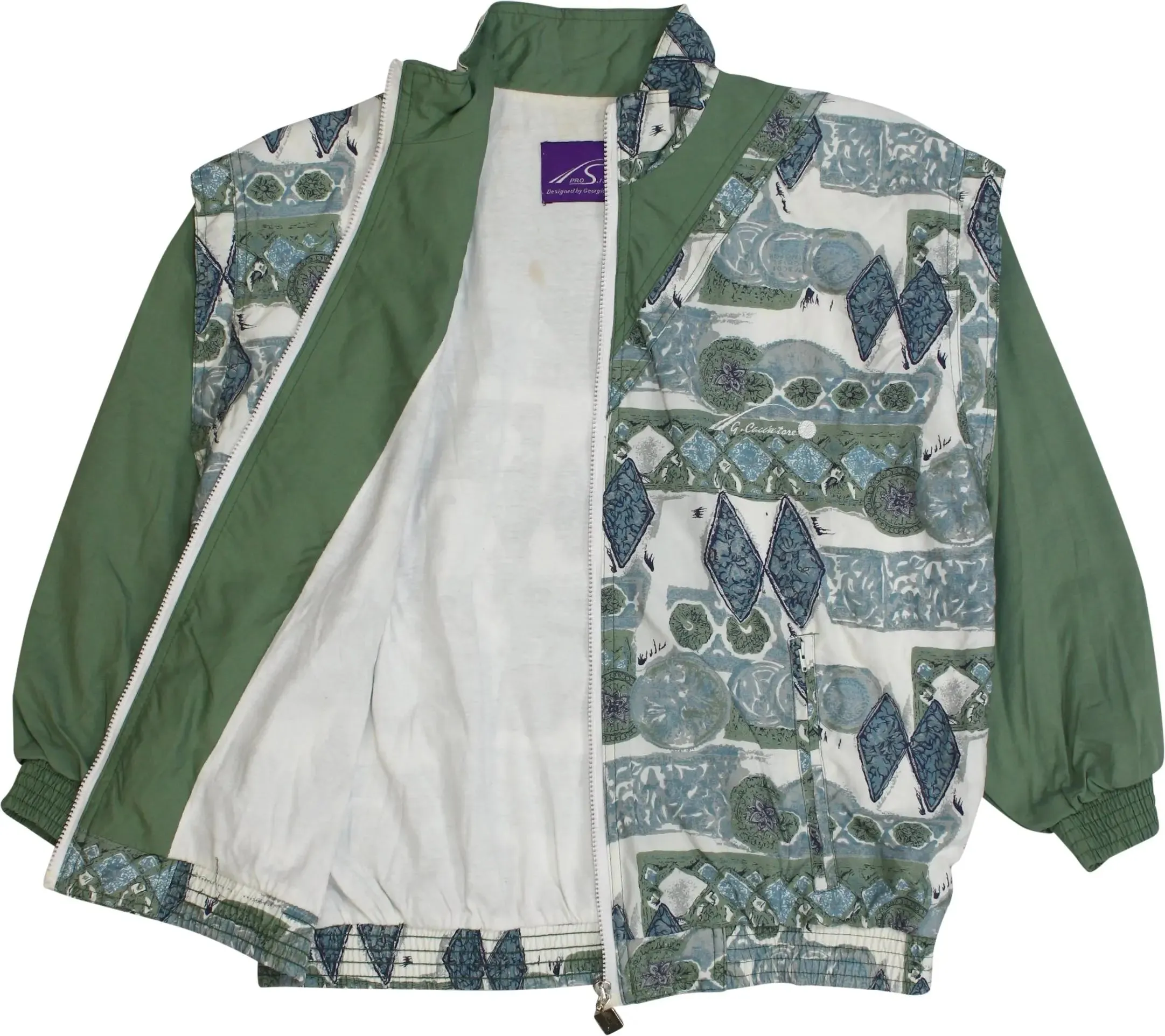 Vintage Green Windbreaker | ThriftTale