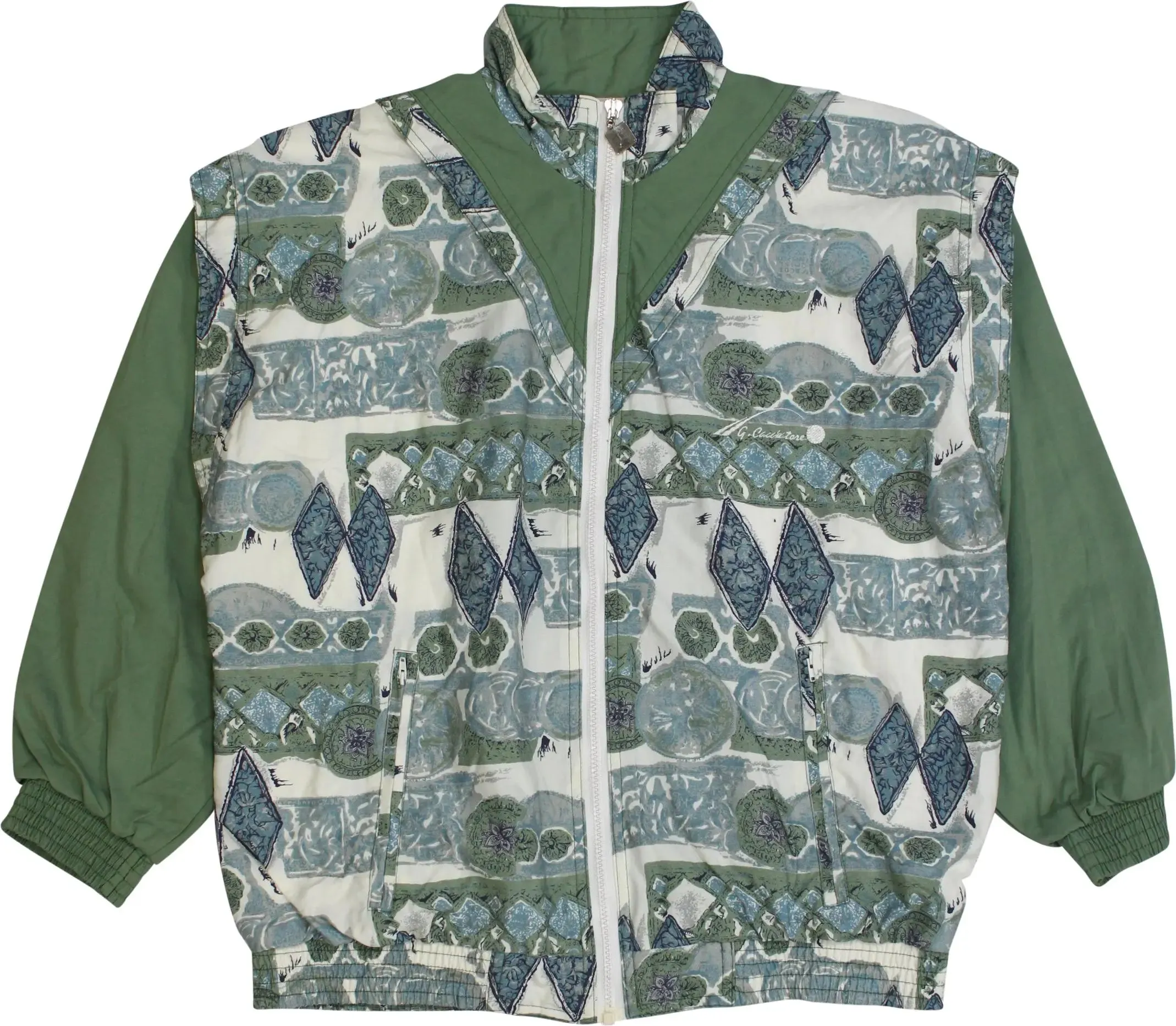 Vintage Green Windbreaker | ThriftTale