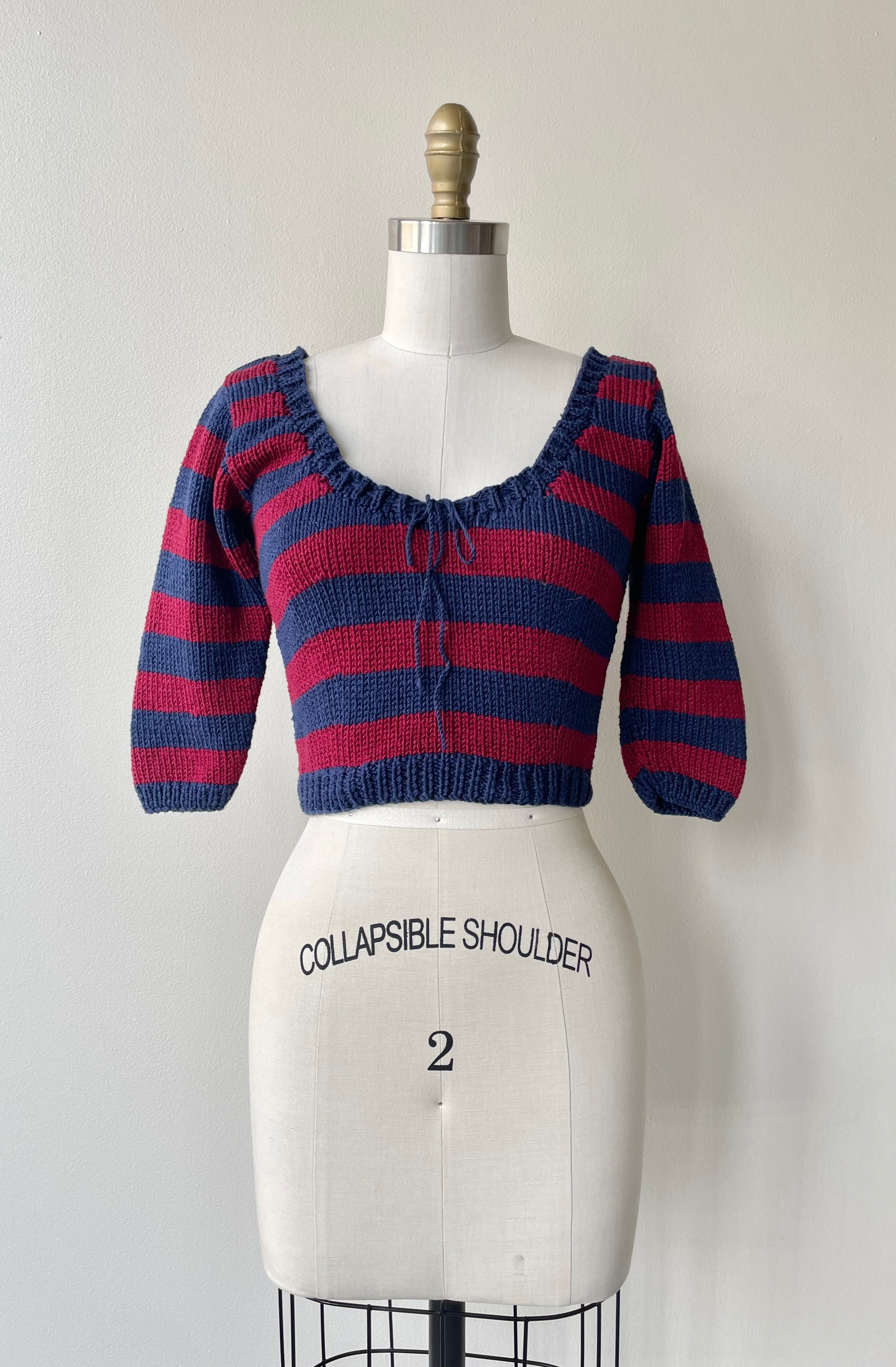 Vintage Perry Ellis Handknit Sweater