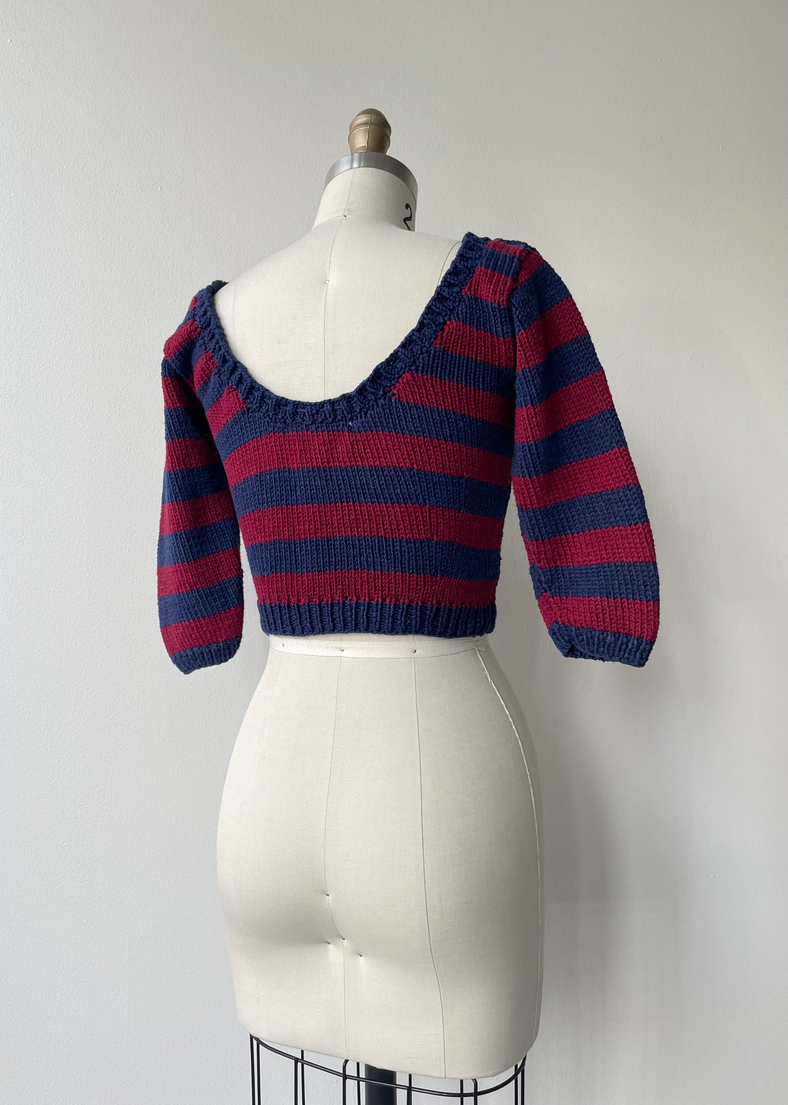 Vintage Perry Ellis Handknit Sweater