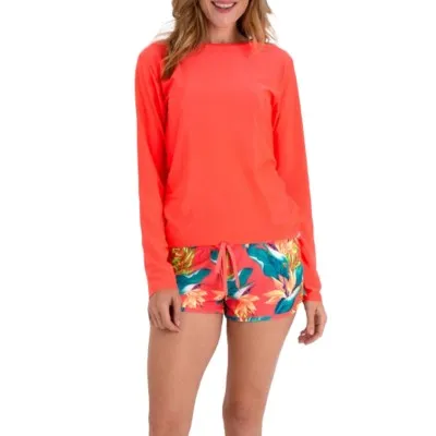 Women's U.S. Apparel Long Sleeve Swim Rashguard