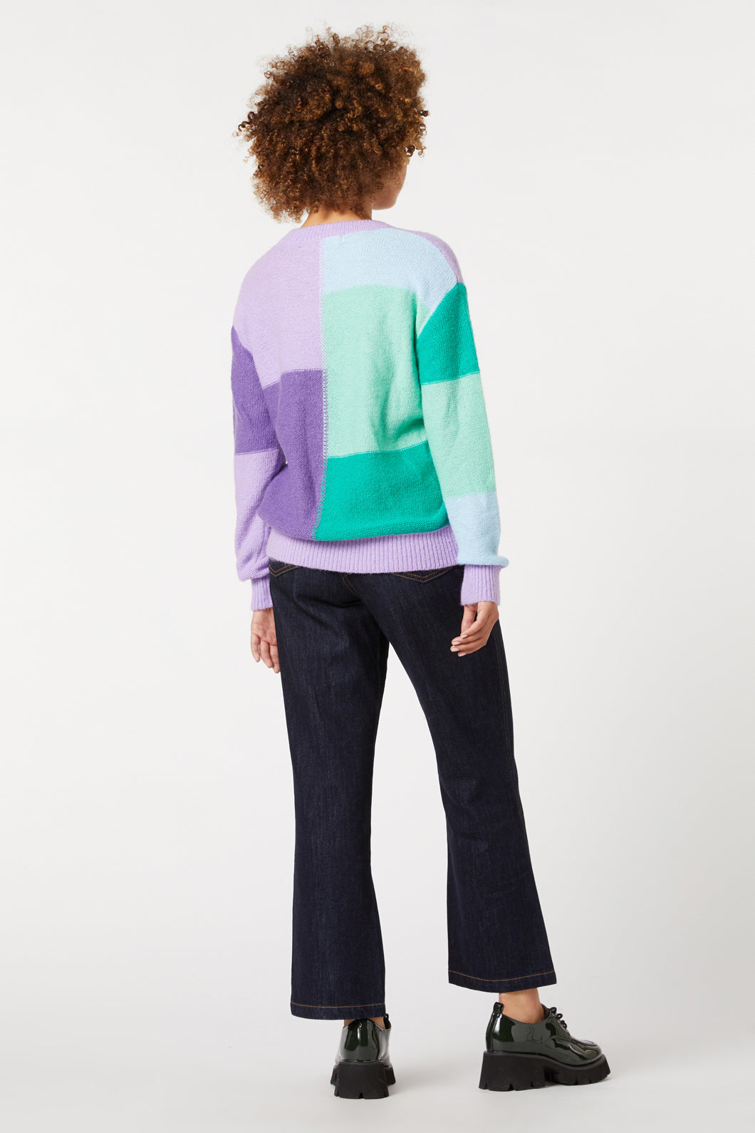 Zina Patchwork Sweater