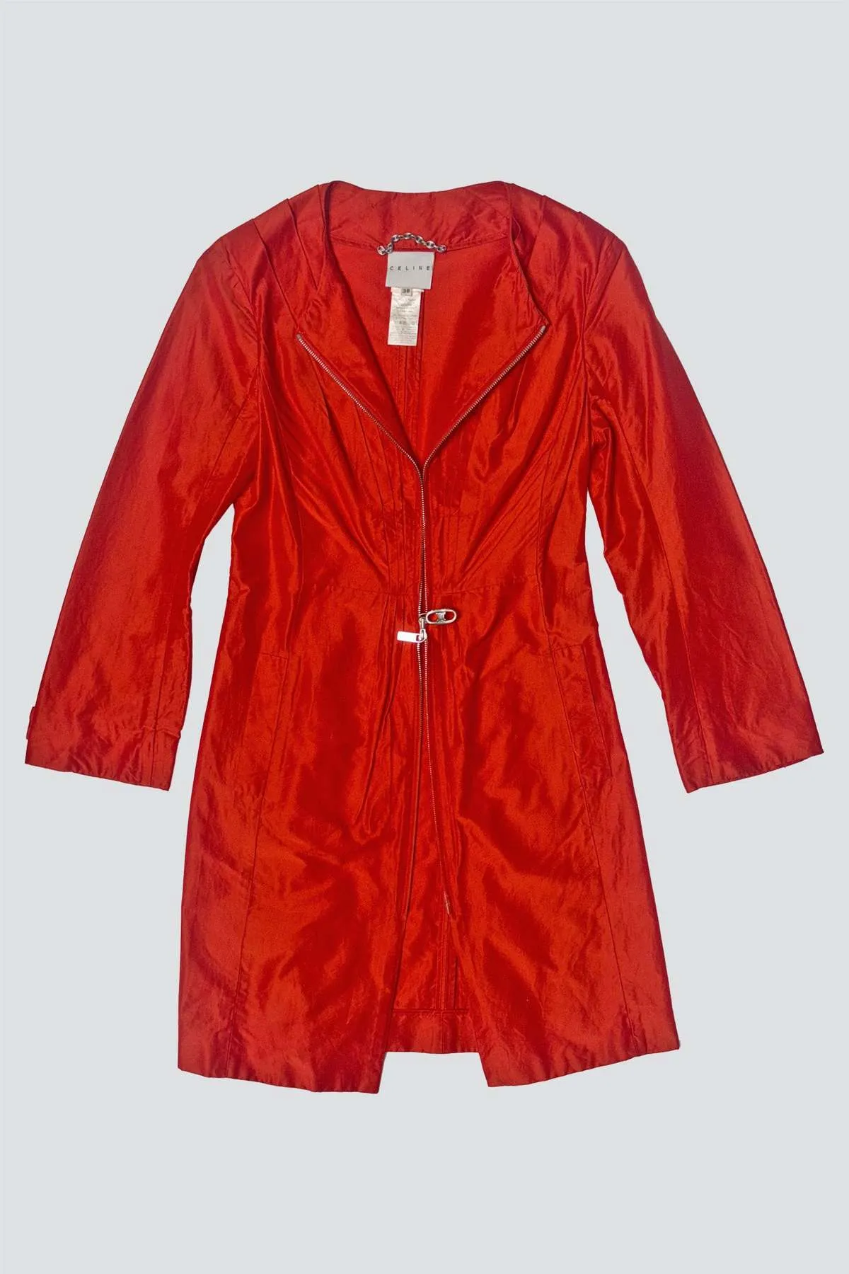 Zip Jacket - Hot Red